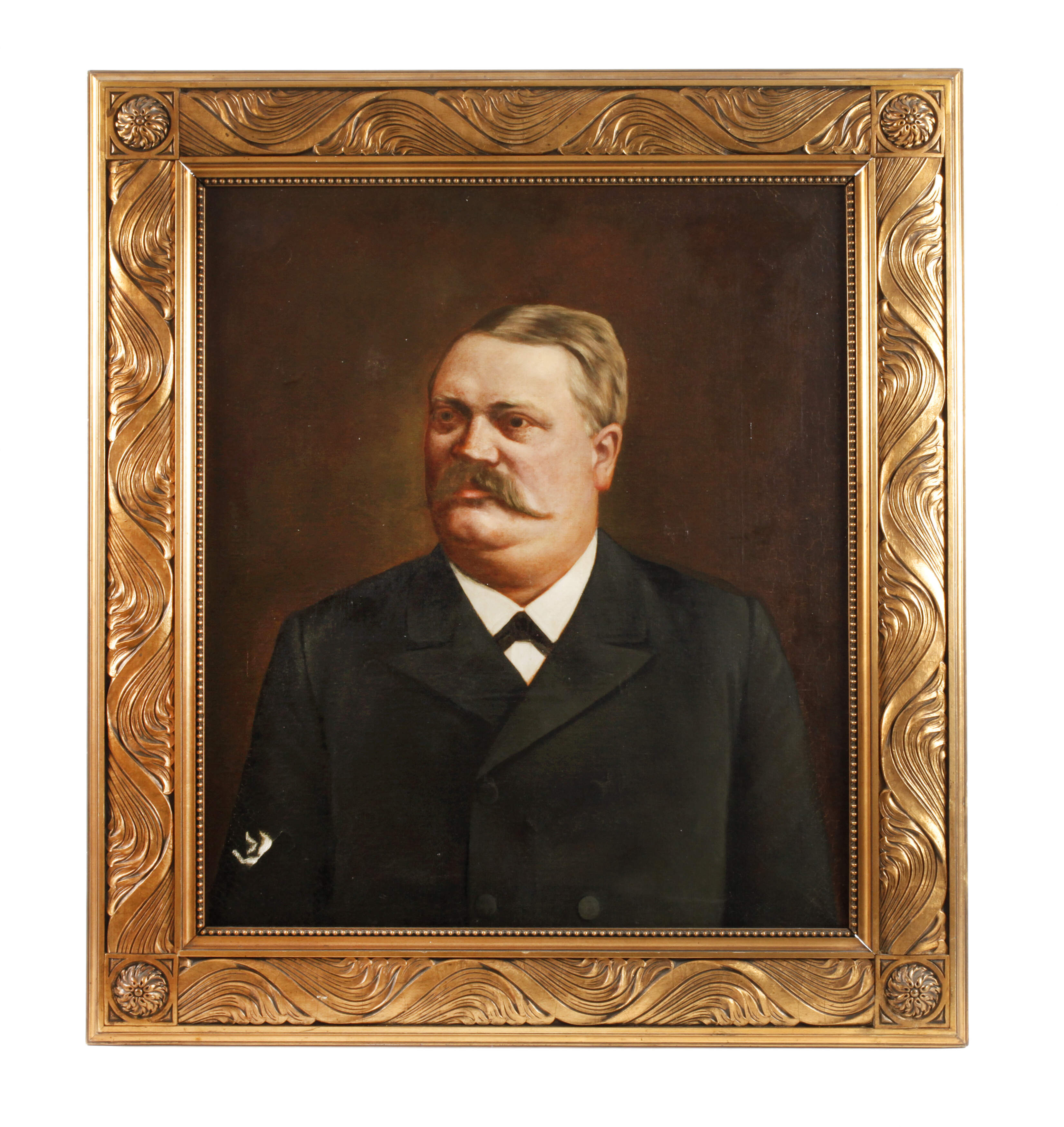 Rahmen Jugendstil mit Herrenportrait