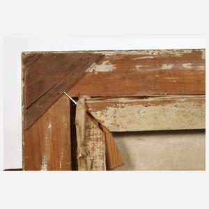 Goldstuckleiste Jugendstil mit Landschaft