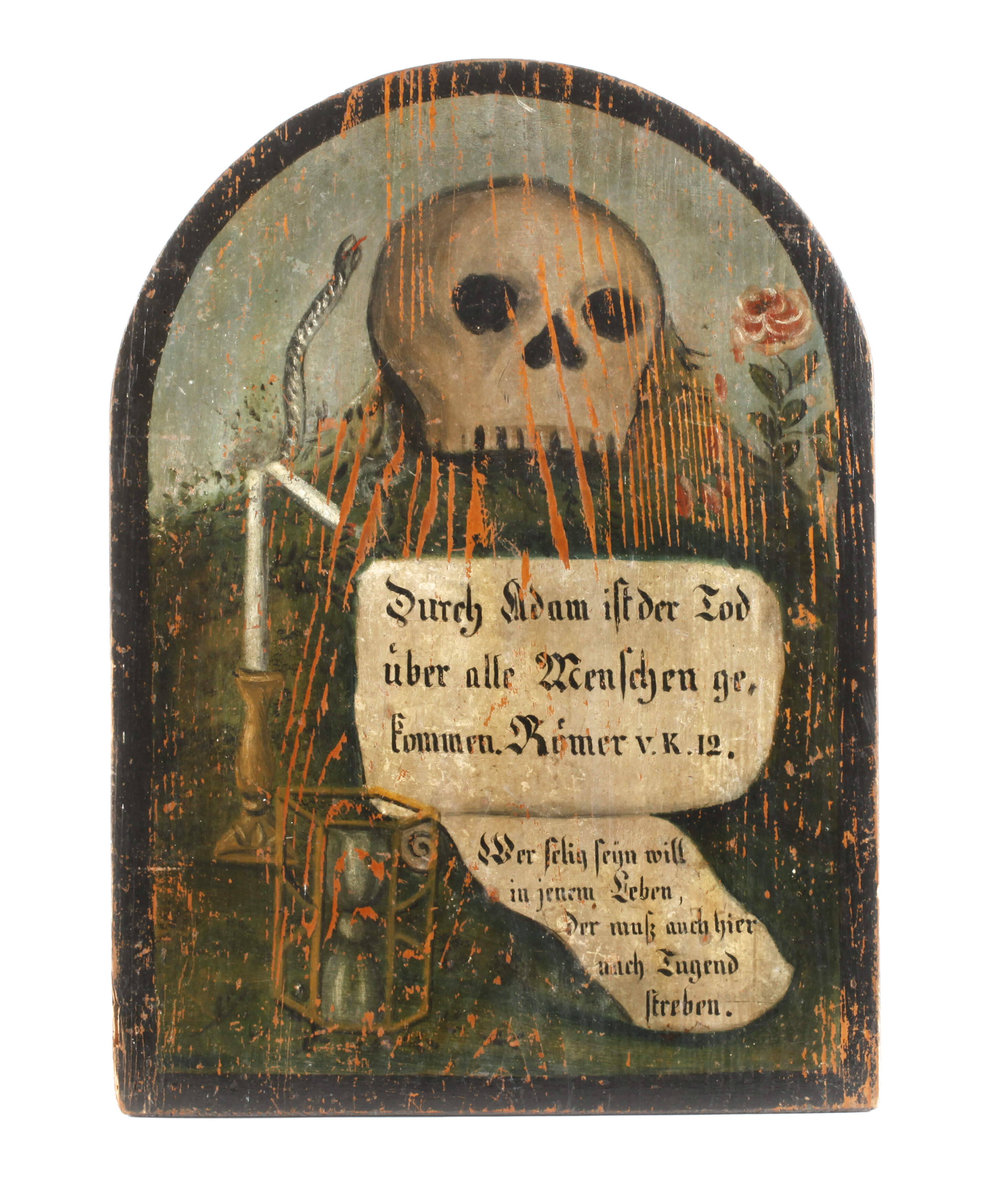 Wandtafel Memento Mori
