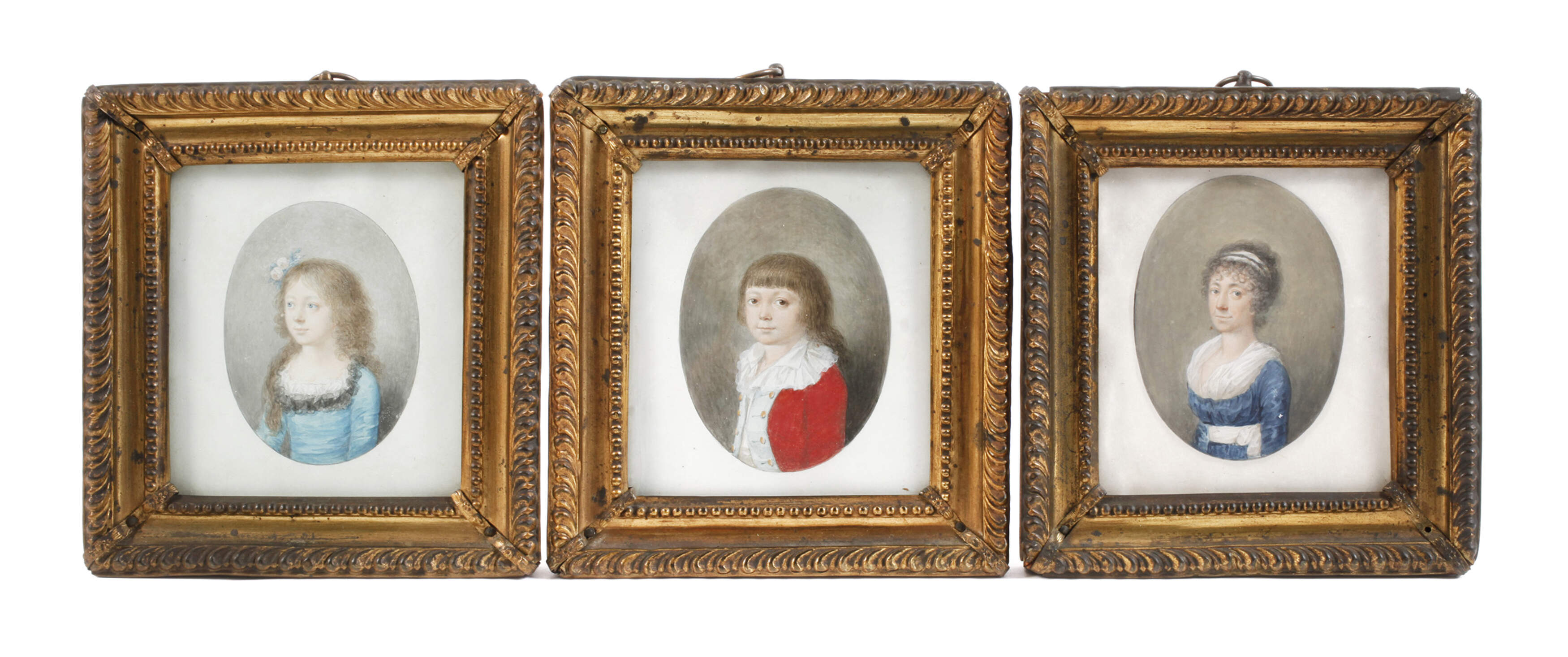 Wilhelm Senewald, Drei Miniaturmalereien