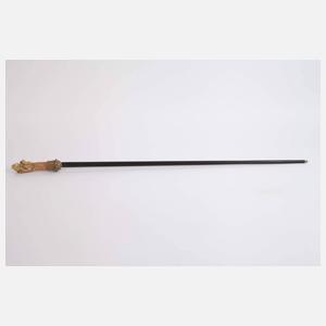 Figürlicher Spazierstock