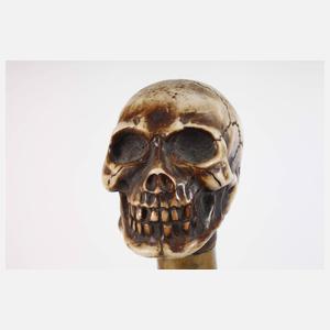 Spazierstock Memento Mori