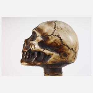 Spazierstock Memento Mori