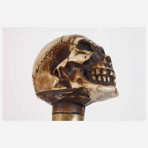 Spazierstock Memento Mori