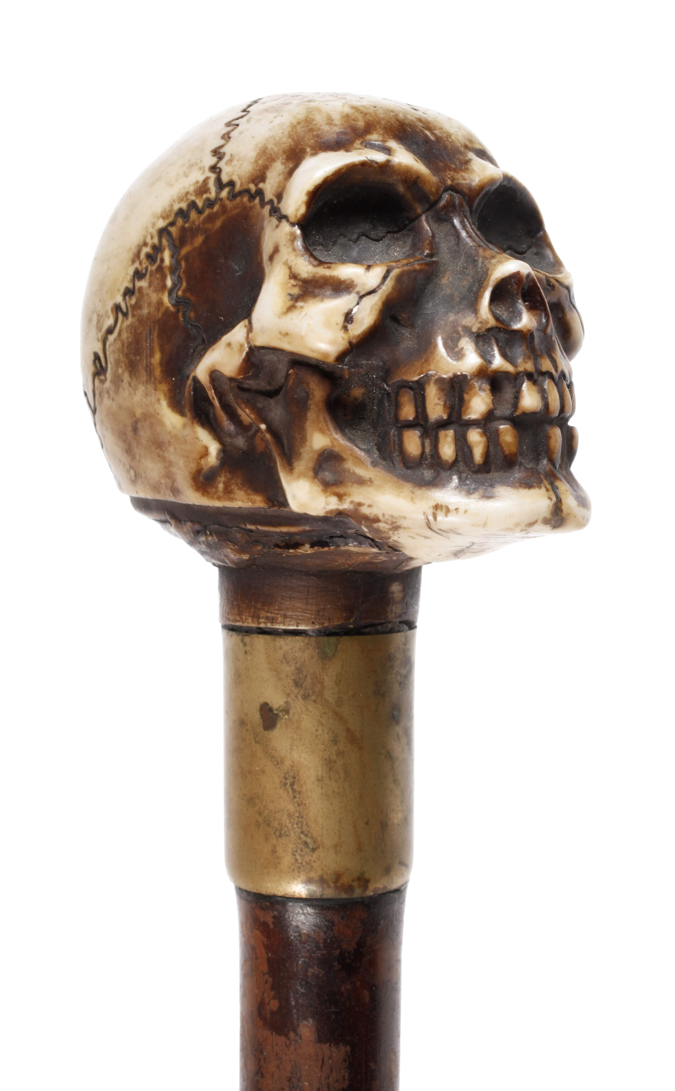 Spazierstock Memento Mori