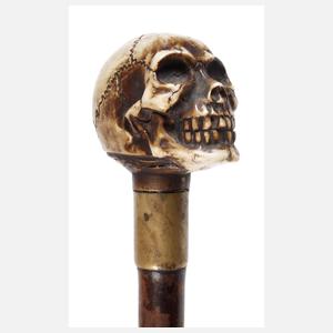 Spazierstock Memento Mori