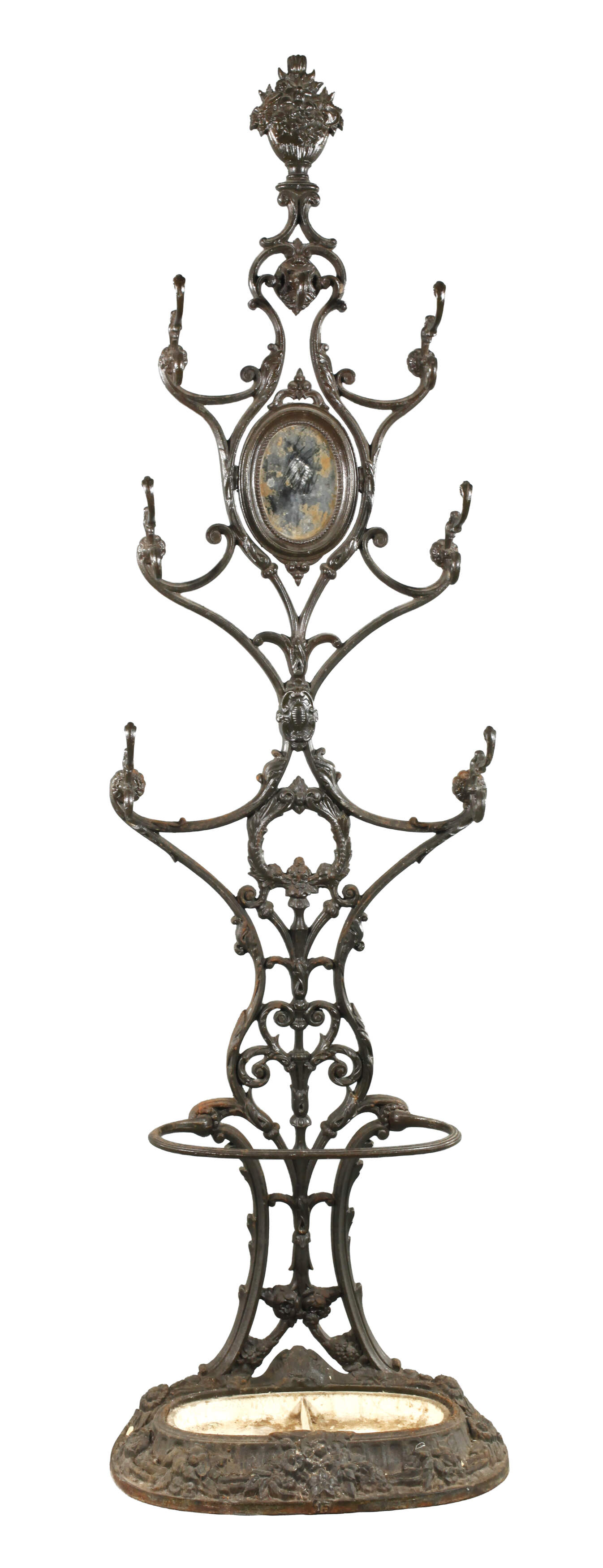 Wandgarderobe Gusseisen