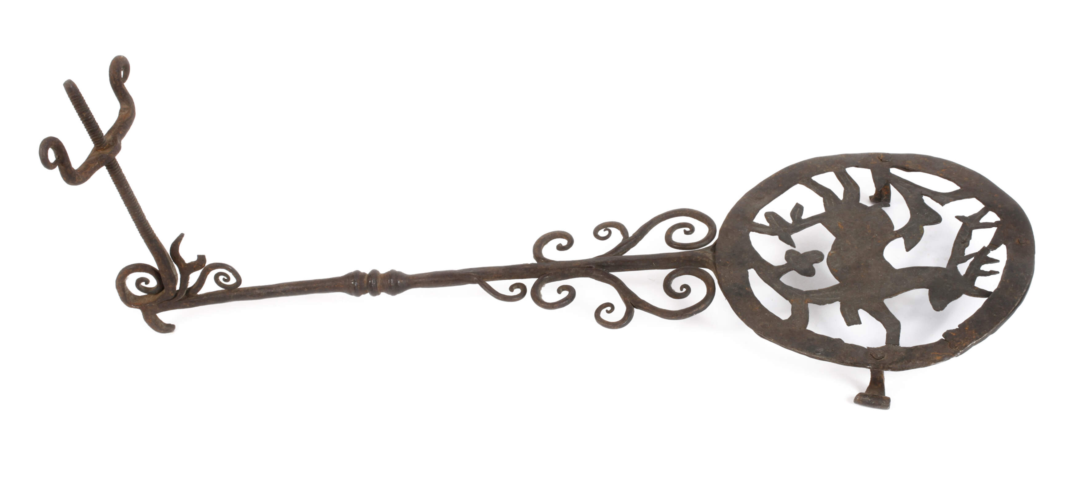 Pfannenknecht mit Jagdmotiv