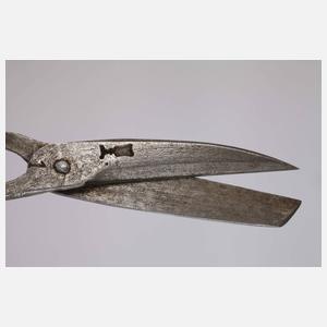 Konvolut historische Scheren