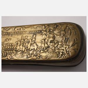 Barocke Iserlohner Tabatiere Schlacht bei Torgau