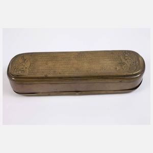 Barocke Iserlohner Tabatiere Schlacht bei Torgau