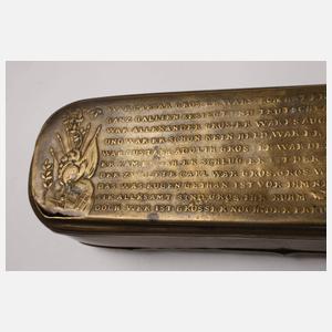 Barocke Iserlohner Tabatiere Schlacht bei Torgau