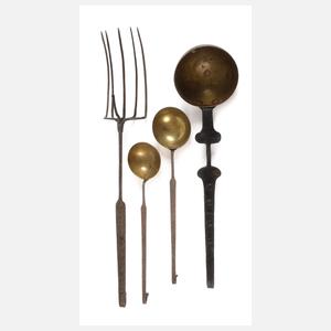 Vier historische Vorleger