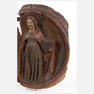 Sakrale Reliefschnitzerei