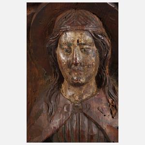 Sakrale Reliefschnitzerei