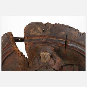 Sakrale Reliefschnitzerei