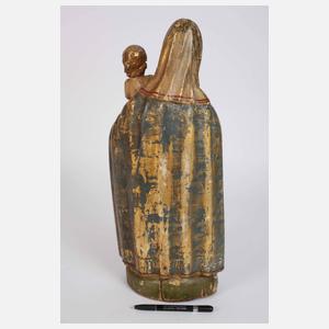 Geschnitzte Marienplastik