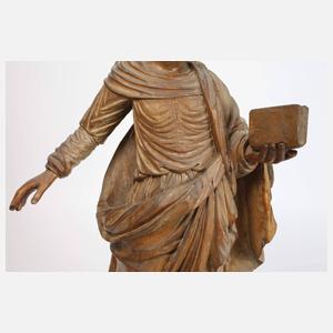 Geschnitzte Heiligenfigur