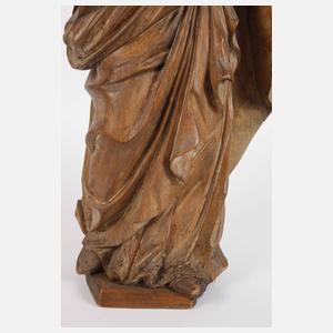 Geschnitzte Heiligenfigur
