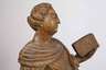 Geschnitzte Heiligenfigur