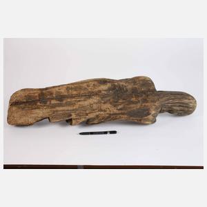 Geschnitzte Heiligenfigur