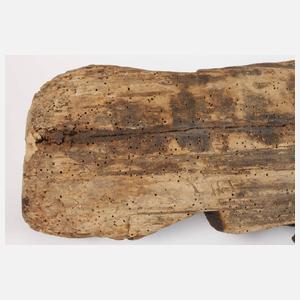 Geschnitzte Heiligenfigur