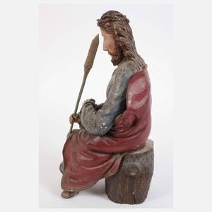 Geschnitzte Heiligenfigur