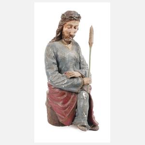 Geschnitzte Heiligenfigur