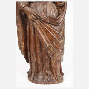 Geschnitzte Marienplastik