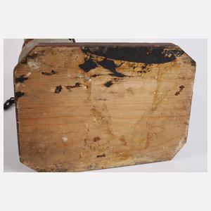 Geschnitzte Heiligenfigur