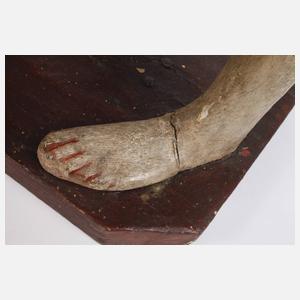 Geschnitzte Heiligenfigur