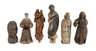 Sechs Heiligenfiguren