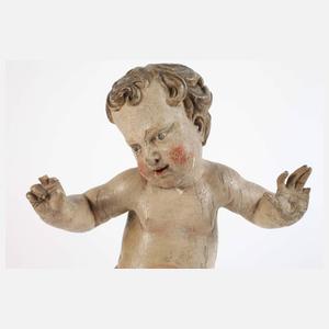 Geschnitzter Christusknabe