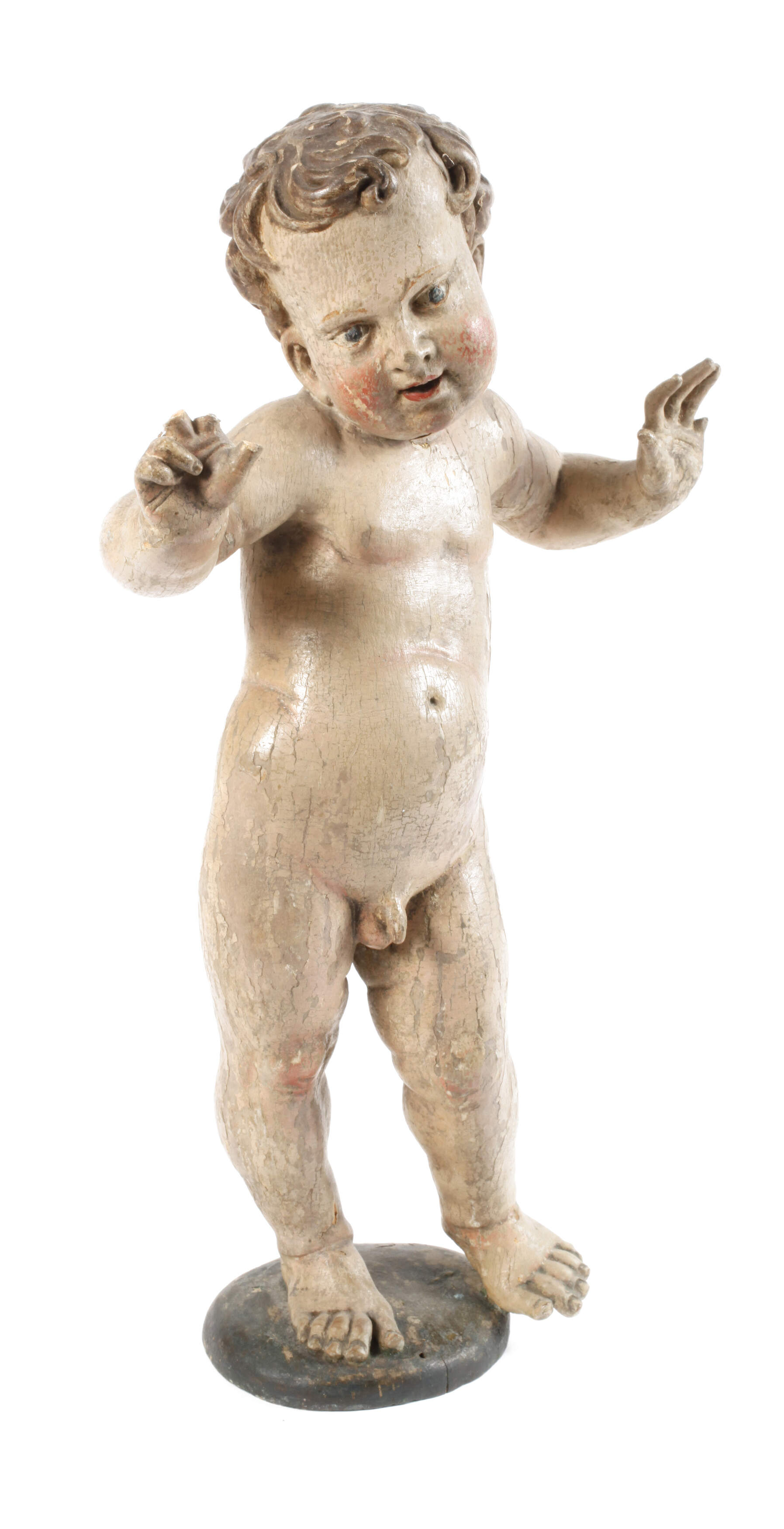 Geschnitzter Christusknabe