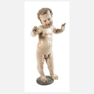 Geschnitzter Christusknabe