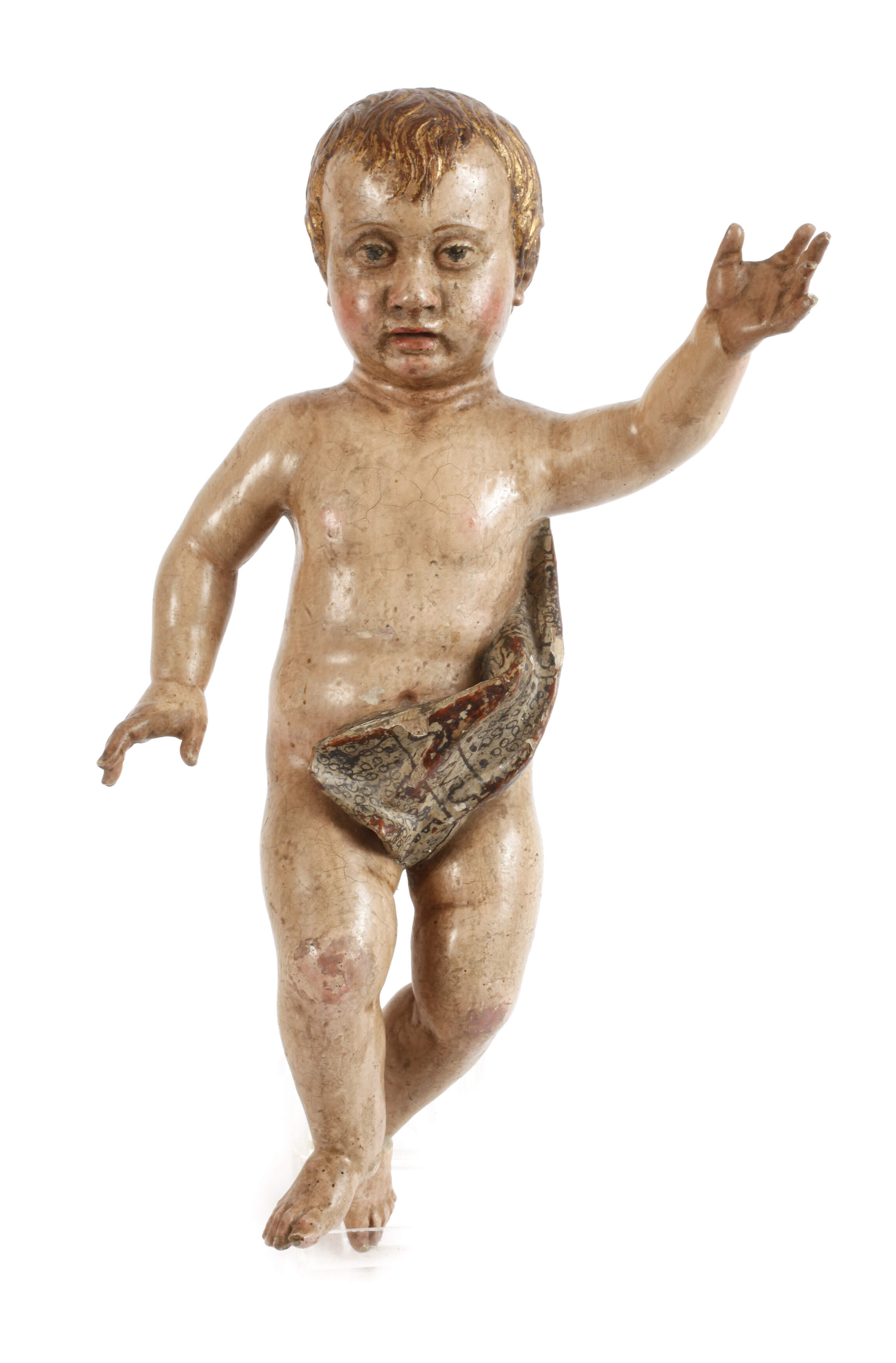 Geschnitzter Christusknabe