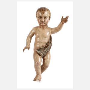 Geschnitzter Christusknabe