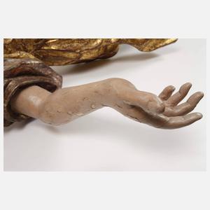 Große figürliche Schnitzerei