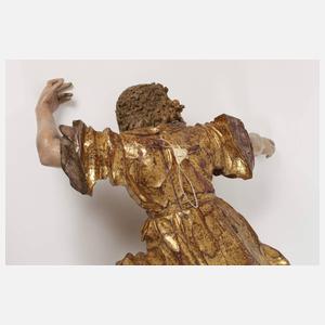 Große figürliche Schnitzerei