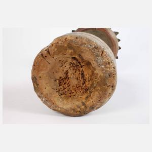 Geschnitzter Scheibenleuchter