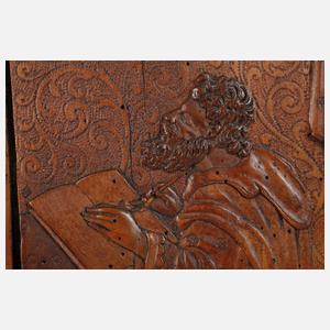 Barocke Reliefschnitzerei