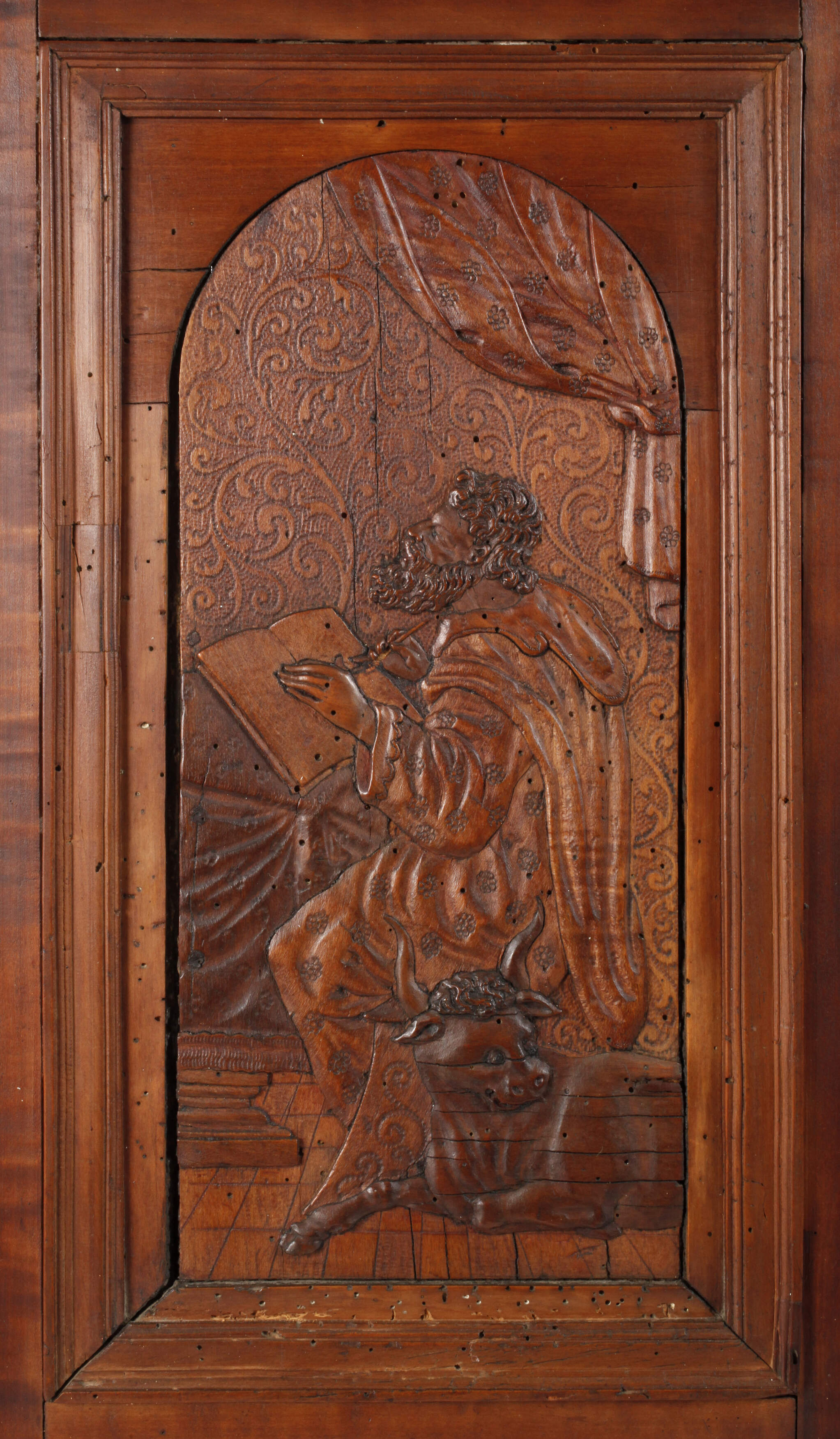 Barocke Reliefschnitzerei