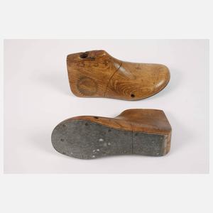 Konvolut historisches Schuhwerk