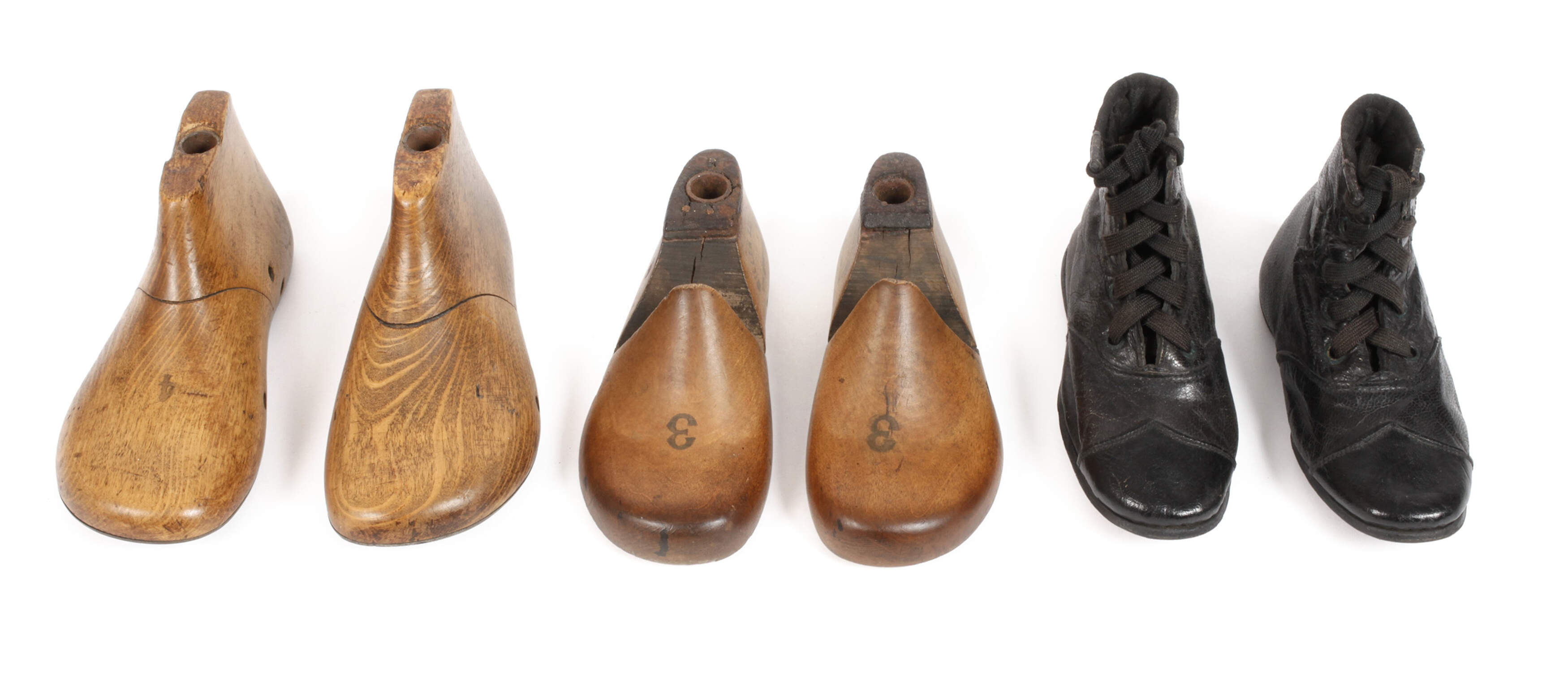 Konvolut historisches Schuhwerk