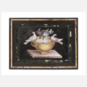 Mikromosaik mit den Plinischen Tauben