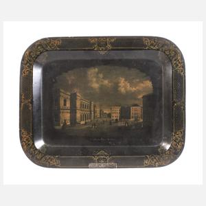 Lacktablett Biedermeier