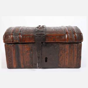 Spätgotisches Minnekästchen