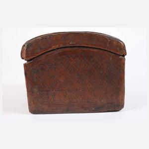 Spätgotisches Minnekästchen