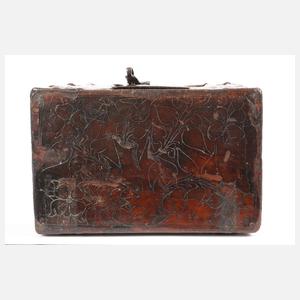 Spätgotisches Minnekästchen