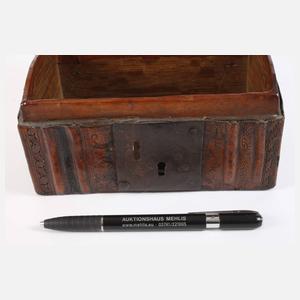 Spätgotisches Minnekästchen